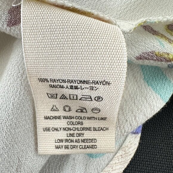 NWT Free People Clear Skies Floral Print Cold Shoulder Tunic Mini Dress Medium - Picture 15 of 16